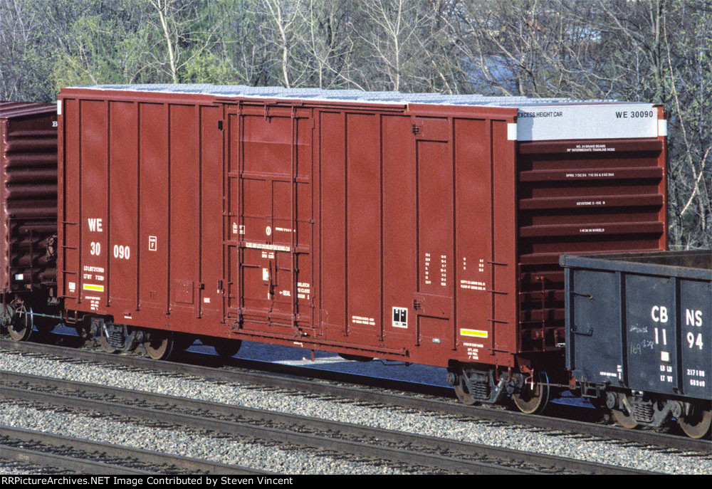 Wheling & Lake Erie box WE #30090